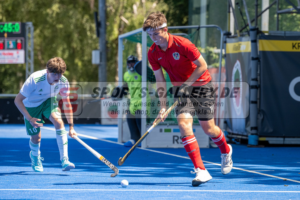 SFE_20230708_0009 | EuroHockey EM U18 Boys Austria vs Ireland am 08.07.2023 in Krefeld (Gerd-Wellen-Hockeyanlage), Photo: Stephan Fehrmann 2023 (Sports-Gallery)