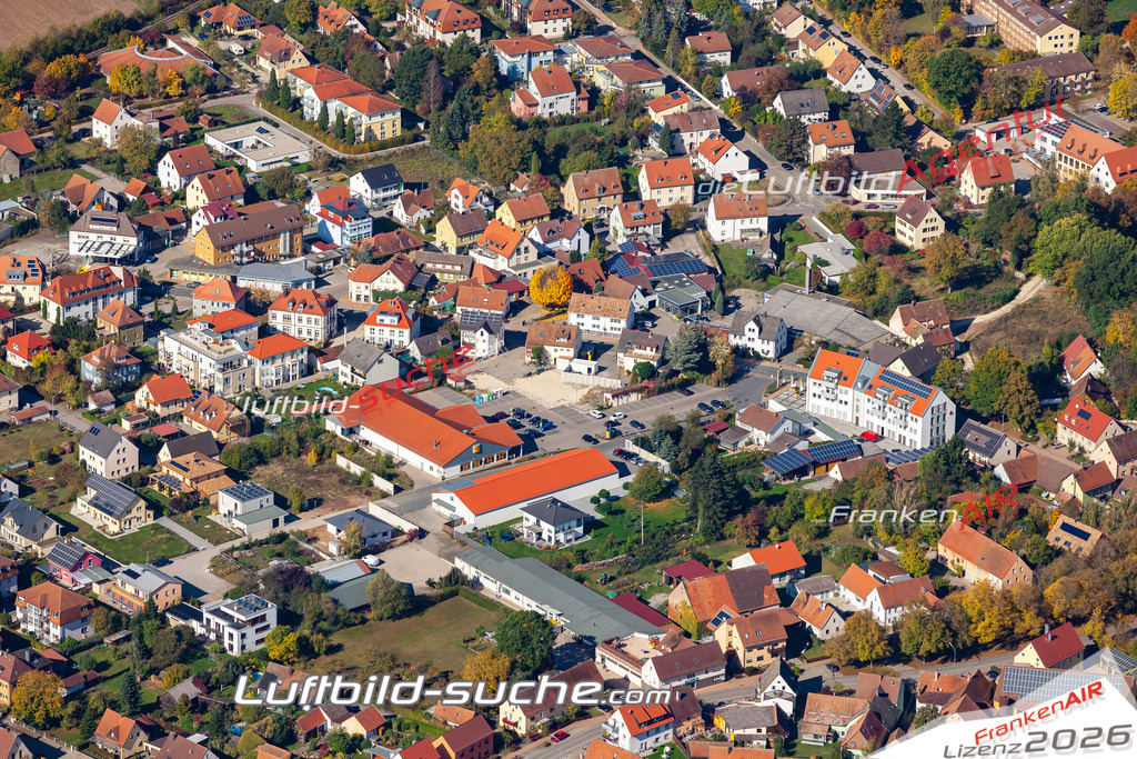 aktuelles Luftbild von  Neuendettelsau - Luftaufnahme wurde 2019 von https://frankenair.de mittels Flugzeug (keine Drohne) erstellt.