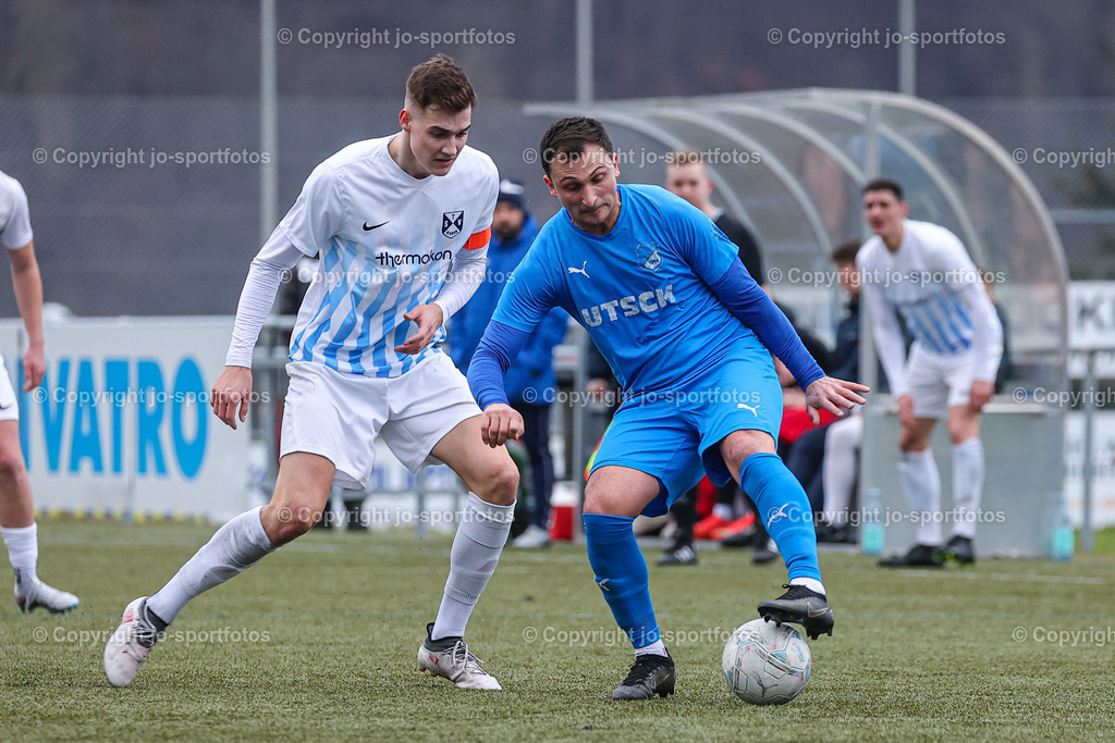 BQ3I4414 | 19.02.2023; Testspiel; Kunstrasenplatz Frohnhausen; SSV Oranien Frohnhausen : TSV Bicken