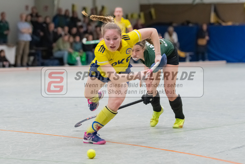 HK_20230225_104466 | Deutsche Meisterschaft WU16 Eintr. Braunschweig - 1. Hanauer THC am 25.2.2023 DSC 99, Düsseldorf ,