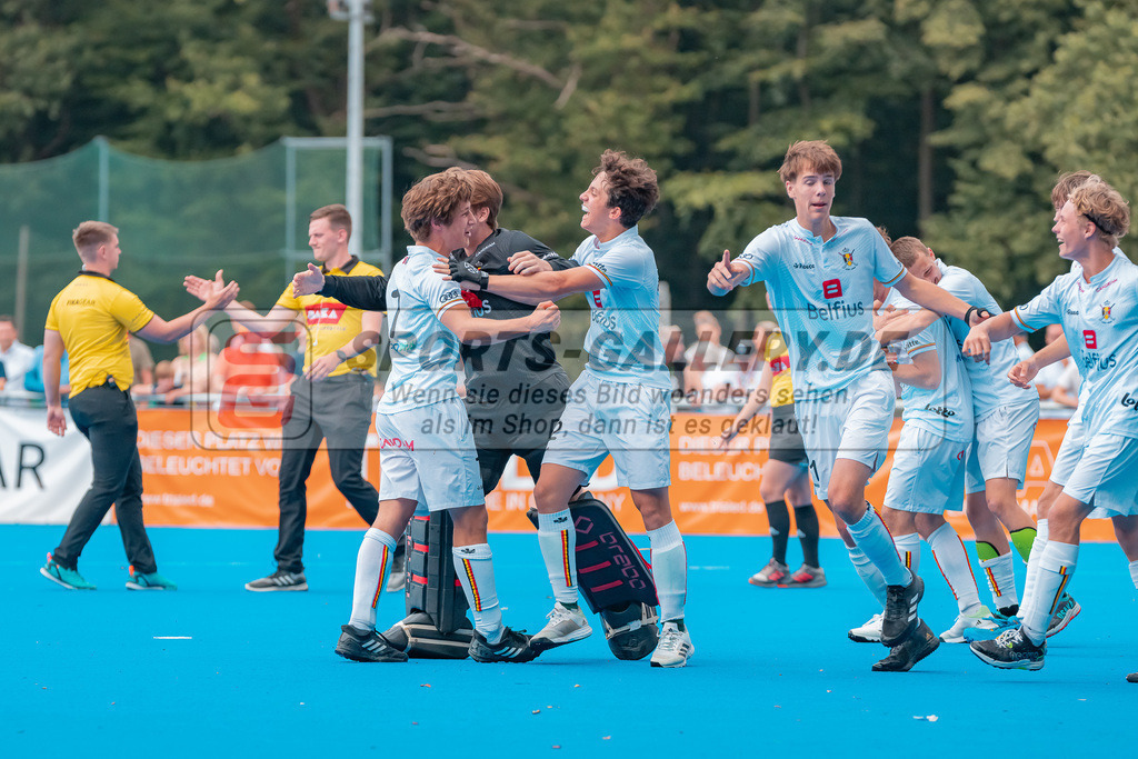 HK_20230715_102396 | Euro Hockey MU18 SF1 Belgium vs Netherlands  Championship Girls &amp; Boys am 15.7.2023 CHTC , Krefeld ,