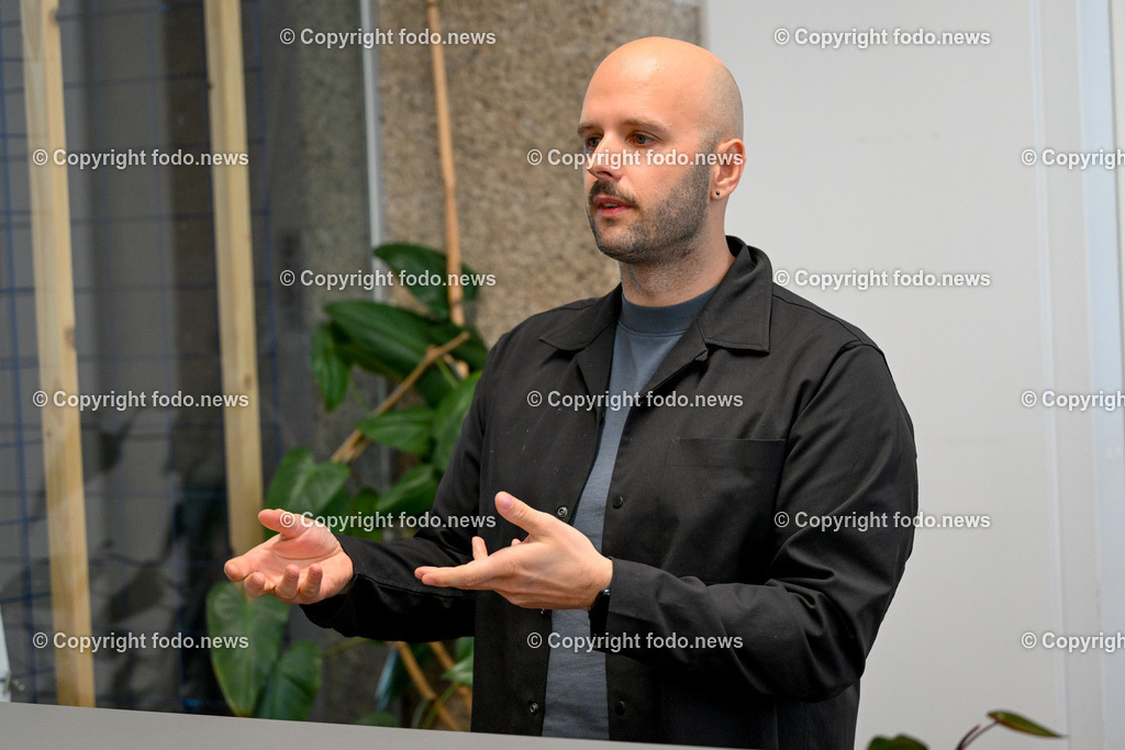 Georg Tremetzberger_ Creative Region_ 20.03.2024-30 | 20.03.2024, Tabakfabrik Linz, AUT, Creative Region, im Bild Georg Tremetzberger (Geschaeftsfuehrung Creative Region)