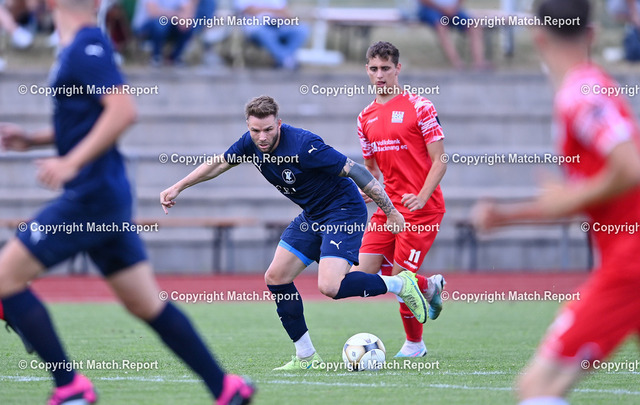 Fussball Bitzer Cup Aktive 2023  | Fussball Fussball Bitzer Cup Aktive 2023    08.07.2023VfL Nagold - TSG BacknangSerach von Nordheim (Mitte, VfL Nagold) FOTO: ULMER PressebildagenturxxNOxMODELxRELEASExx