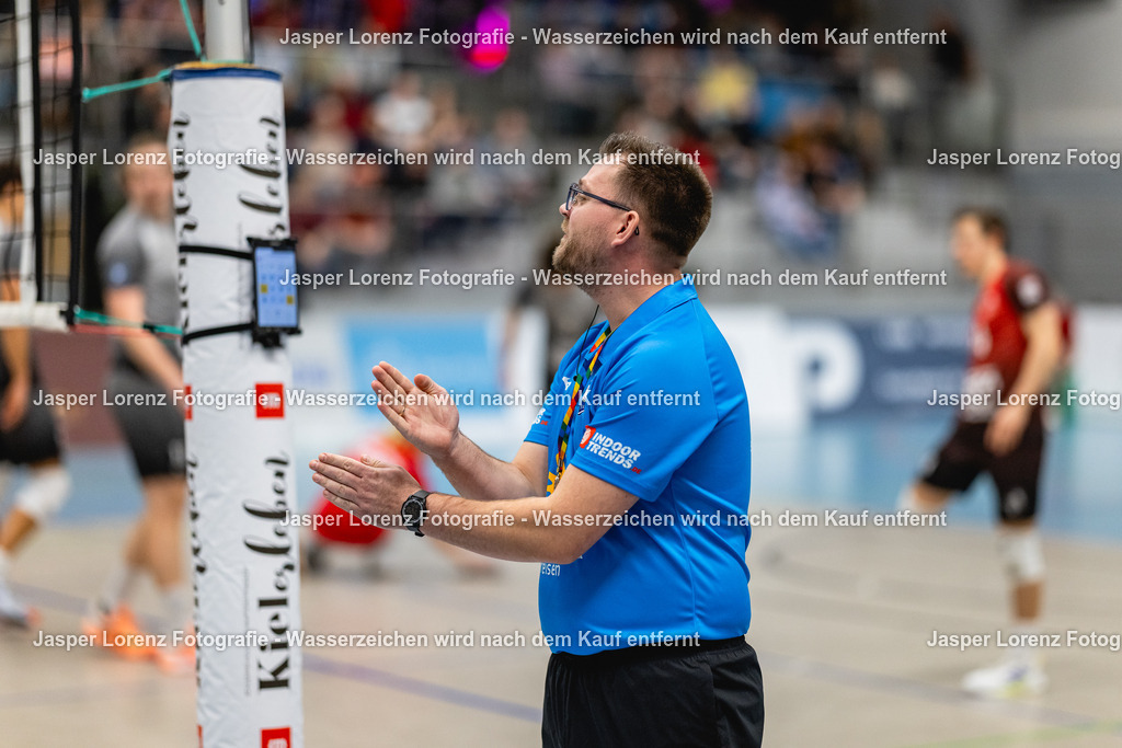 Volleyball I Herren I Saison 2026-2027 I 2. Bundesliga Nord I 06. Spieltag I Kieler TV - VV Humann Essen | Jasper Lorenz Fotografie - Realisiert mit Pictrs.com