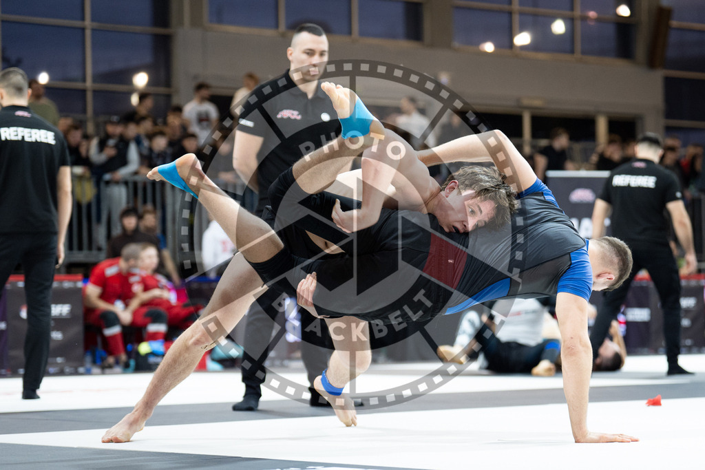 20260214PBB0736 | Fighters compete during the ADCC European Trials  competition day 1 in Belgrade, Serbia, on February 14, 2026.