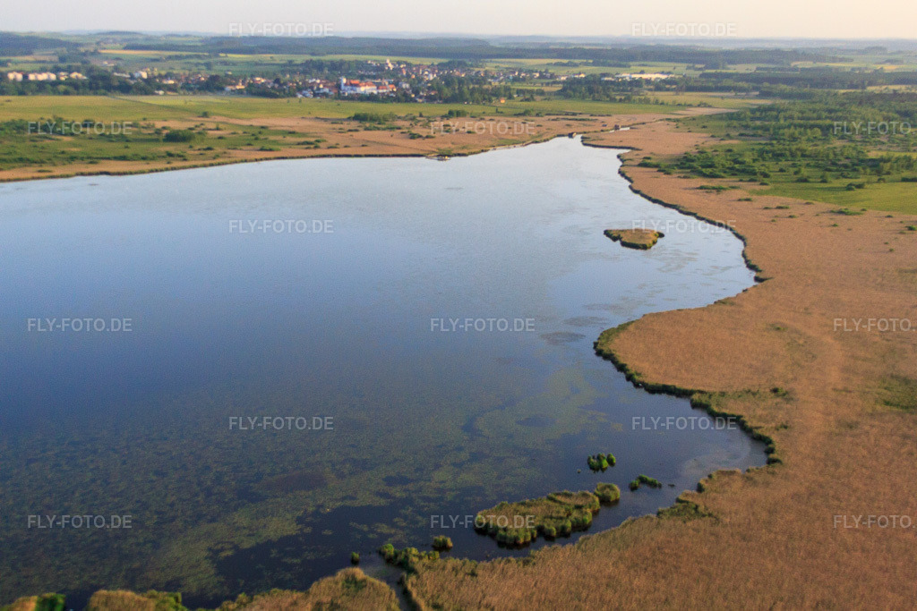 Luftbild: Federsee in Bad Buchau im Bundesland Baden-Württemberg in Deutschland. Foto: IMG_67475.jpg vom 08.06.2014 durch Werner Riehm/FLY-FOTO.de
