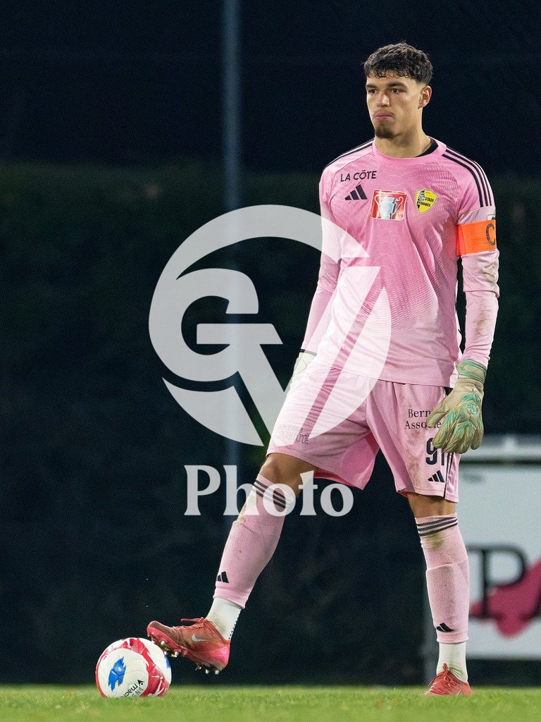 Coupe Suisse - 1/8 de finale - FC Stade Nyonnais v Neuchatel Xamax |  during the Coupe Suisse - 1/8 de finale match between FC Stade Nyonnais and Neuchatel Xamax at Centre sportif de Colovray in Nyon, Switzerland