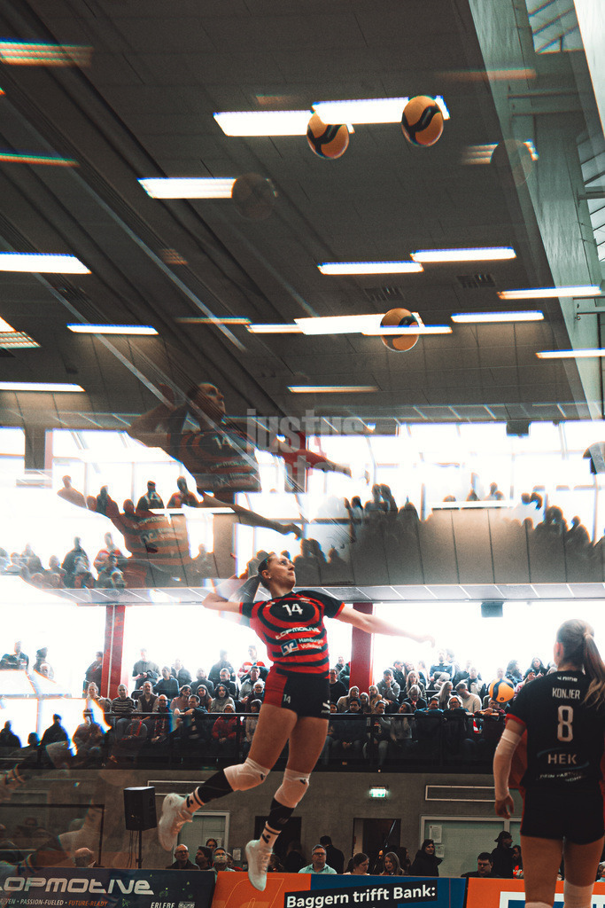 Volleyball | Frauen | Saison 2025/2026 | Volleyball Bundesliga | ETV Hamburger Volksbank Volleys vs. Schwarz-Weiß Erfurt | 15.02.2026 | sportfotografie mit justus stegemann