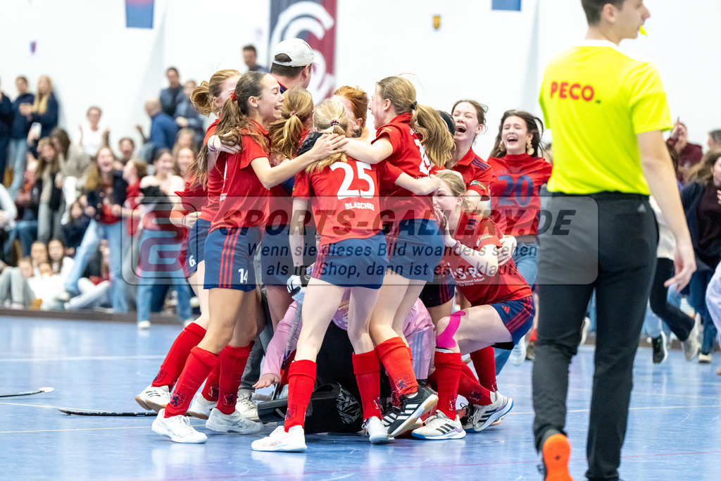 HK_20250223_103295 | Deutsche Meisterschaft wU14 Finale und Ehrungen am 23.2.2025 Düsseldorfer HC, Düsseldorf
