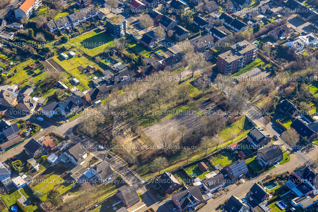 Selm230205656 | Luftbild, Hagenplatz mit Spielplatz, Selm, Münsterland, Nordrhein-Westfalen, Deutschland