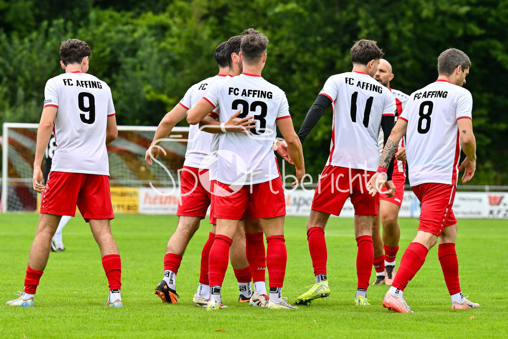 BC Adelzhausen - FC Affing | Jubel nach 0-1 / Affing 33