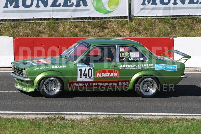 FIA European Hill Climb Championship – Rechberg 2026 | FIA European Hill Climb Championship at Rechberg, held from 24 to 26 April 2026 near Tulwitz, Styria, Austria. The image shows Christian IRLINGER (AUT) Opel Kadett C Limo 16V.
