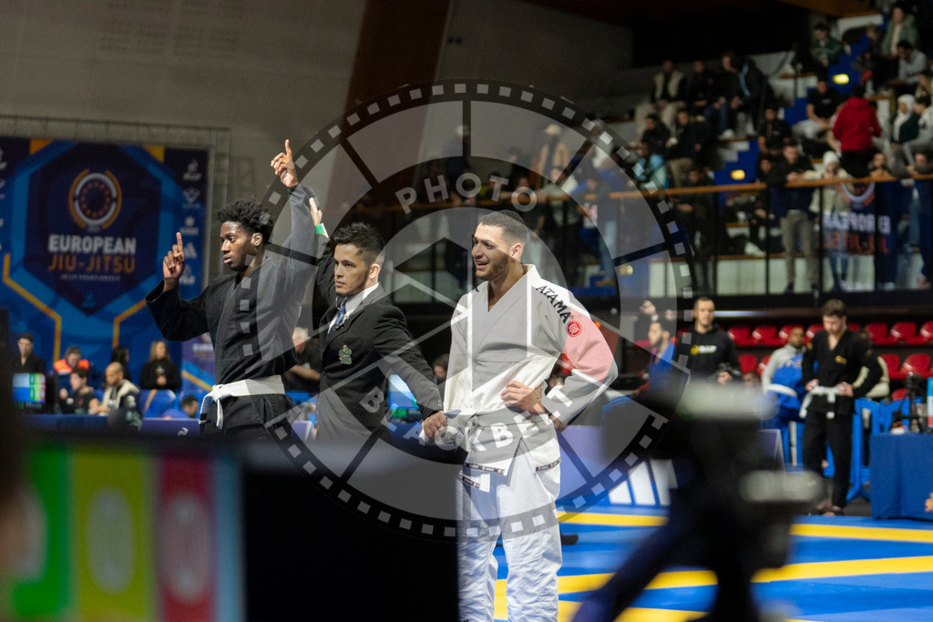 20240119PBB1009 | Fighters compete during the IBJJF European Championship in Paris, France, on January 19, 2024.