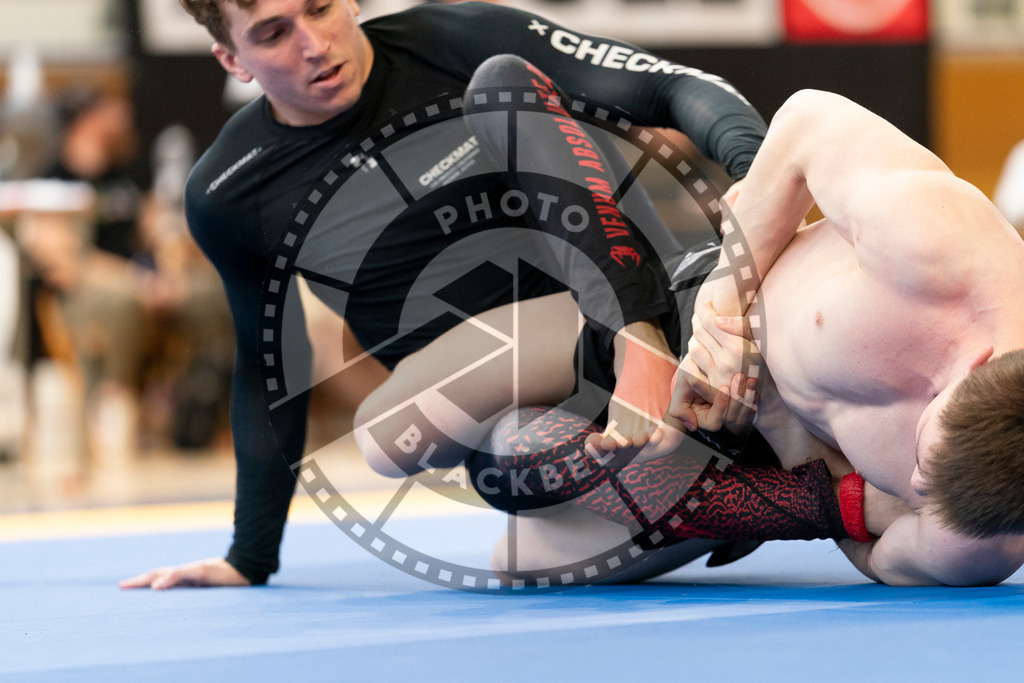 20240316PBB2430 | Athletes compete during the ADCC Eastern European Open grappling Competition in Poznan, Poland, on March 16, 2024.