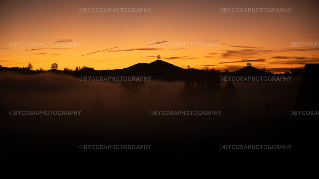 zalazak sunca tri drveta | Exklusive Fine Art Prints aus Zürich – hochwertige Stadt- und Landschaftsfotografien als Wandbilder. Entdecken Sie einzigartige Zürich-Fotos zum Ausdrucken - Realisiert mit Pictrs.com