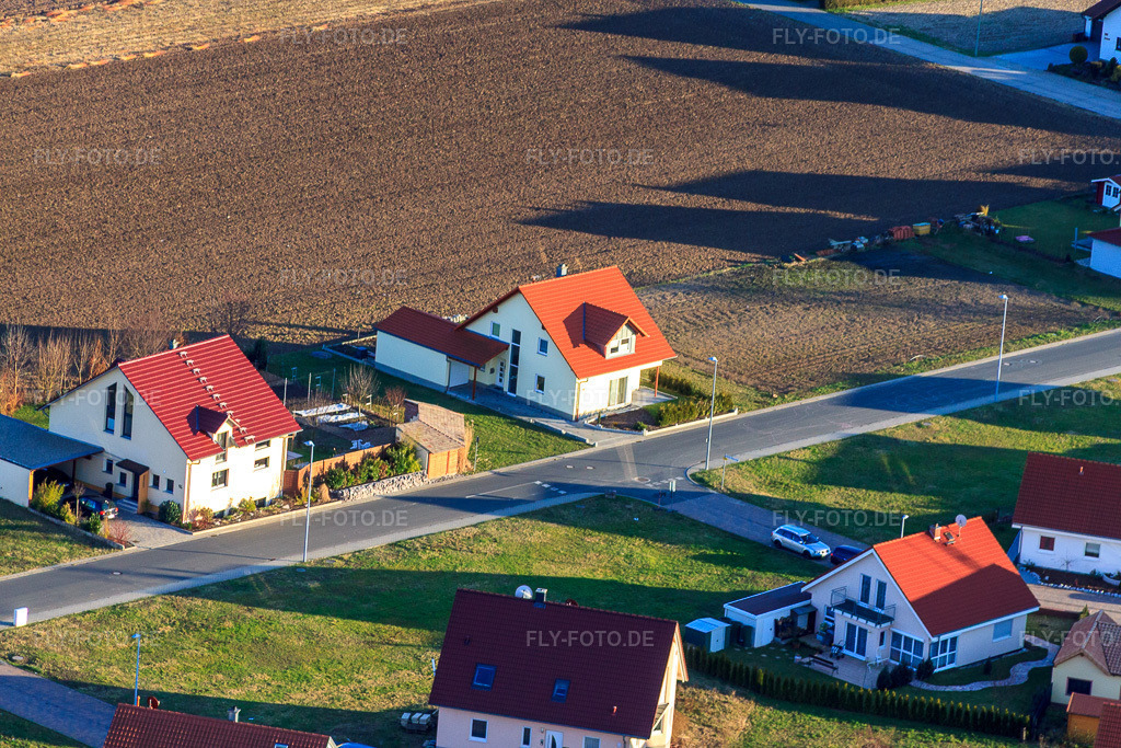 Luftbild: Frühmesserweg im Ortsteil Schaidt in Wörth im Bundesland Rheinland-Pfalz in Deutschland. Foto: IMG_37233.jpg vom 22.01.2011 durch Werner Riehm/FLY-FOTO.de