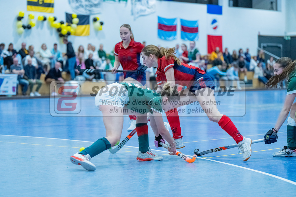 HK_20240303_109187 | Spiel um Platz 5 Deutsche Meisterschaft WU16 am 3.3.2024 Halle DHC, Düsseldorf ,