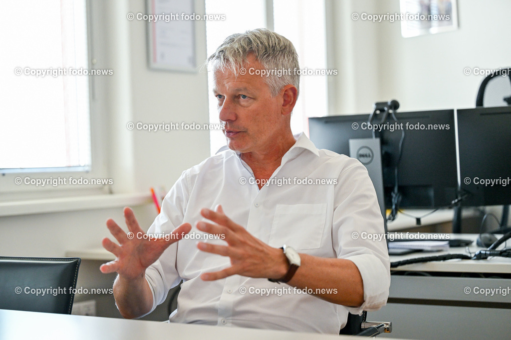 Nufarm Austria_ 22.08.2023-7 | 22.08.2023, Linz, AUT, Nufarm Austria, Pflanzenschutz, im Bild Bjoern Christensen (Geschaeftsfuehrer Nufarm Austria)