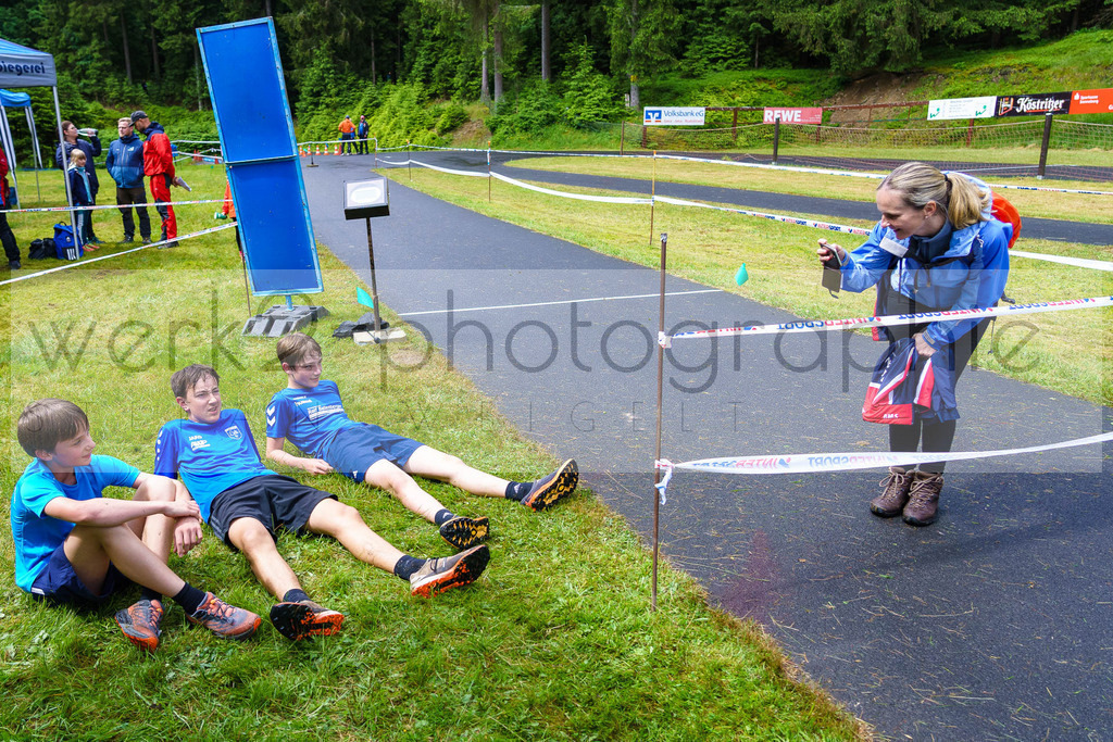 Hindernis-Cross Scheibe-Alsbach | Biathlonanlage "Am Rußtiegel" am 15. Juni 2024