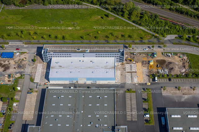 Dortmund230504219 | Luftbild, Technologiepark Gewerbegebiet Phoenix West, Zentrum für Produktionstechnologie (ZfP), Baustelle, Hörde, Dortmund, Ruhrgebiet, Nordrhein-Westfalen, Deutschland