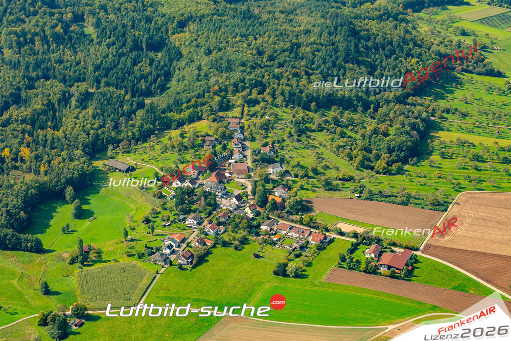 Luftaufnahme von Horbach Backnang Bild- Das Luftbild wurde 2025 vom UL-Flugzeug heraus erstellt ( keine Drohne ) - Hochauflösende Luftaufnahme -Nicht vergleichbar mit Google Maps oder Satelittenbilder- Die Geschenkidee !Mit Lizenz und Bildrechte bestellbar