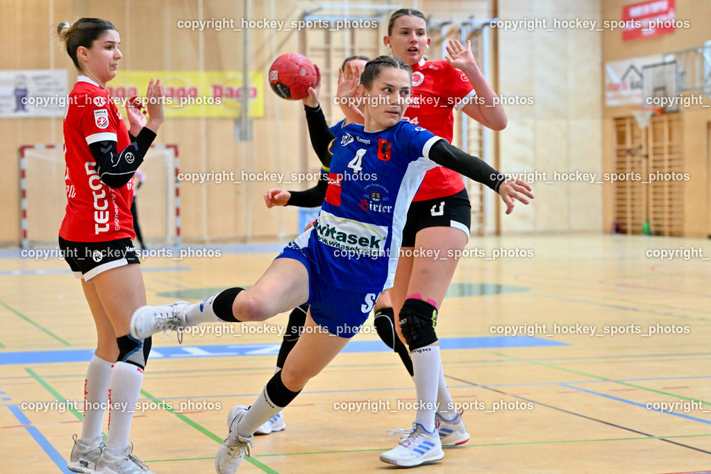 SC Ferlach Damen vs. WAT Atzgersdorf 18.5.2023 | #11 LOVRIC Ines, #4 SENITZA, Luisa Marina, #6 COSIC, Anabel