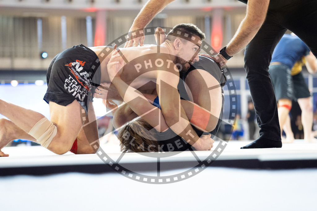 20260214PBB0970 | Fighters compete during the ADCC European Trials  competition day 1 in Belgrade, Serbia, on February 14, 2026.