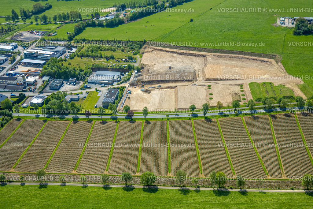 Olsberg240503067 | Luftbild, Baustelle Zum Hohlen Morgen, Gewerbegebiet mit HSK Duschkabinenbau KG, Gevelinghausen, Olsberg, Sauerland, Nordrhein-Westfalen, Deutschland