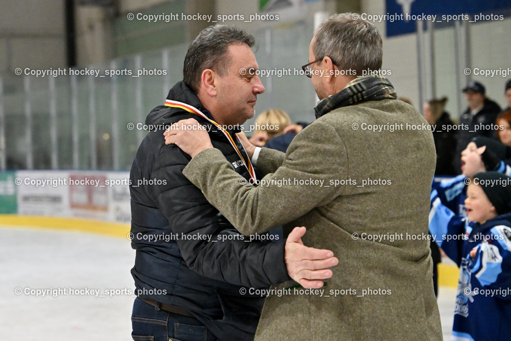 ESC Steindorf vs. EHC Althofen 8.3.2024 | ESC Steindorf vs. EHC Althofen 8.3.2024, ESC Steindorf vs. EHC Althofen Meisterfeier am 08.03.2024 in Steindorf (Ossiachersee Halle), Austria, (Photo by Bernd Stefan)