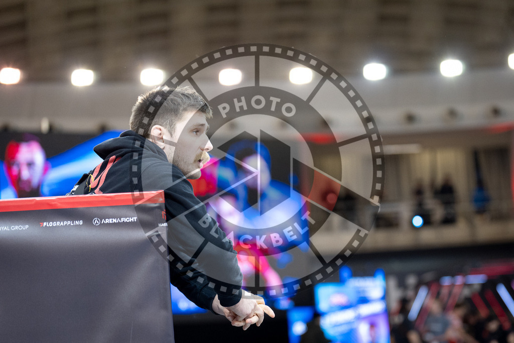 20260214PBB1947 | Fighters compete during the ADCC European Trials  competition day 1 in Belgrade, Serbia, on February 14, 2026.