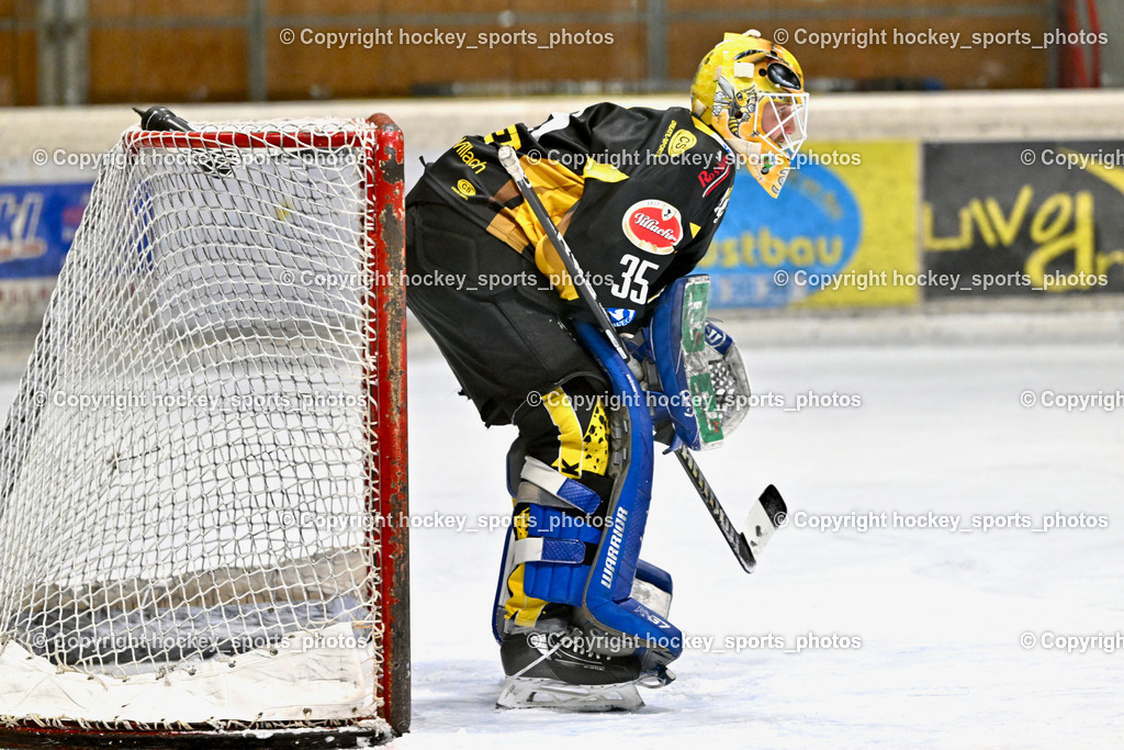 MET PHOTOVOLTAIK HORNETS SPITTAL vs. 1. EHC ALTHOFEN | #35 Egger Luca EC Hornets Spittal, MET PHOTOVOLTAIK HORNETS SPITTAL vs. 1. EHC ALTHOFEN, MET PHOTOVOLTAIK HORNETS SPITTAL vs. 1. EHC ALTHOFEN am 10.01.2026 in Spittal an der Drau (Eissportzentrum Spittal), Austria, (Photo by Bernd Stefan)