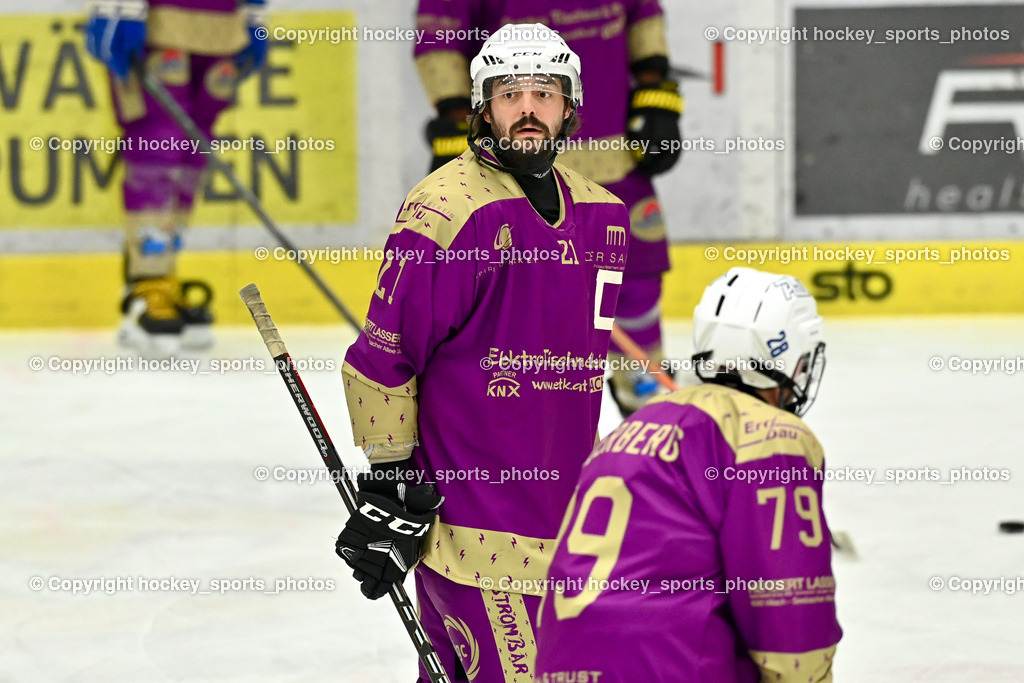 EC Kellerberg vs. EC Arnoldstein | #21 Pettauer Christoph EC Kellerberg, EC Kellerberg vs. EC Arnoldstein, EC Kellerberg vs. EC Arnoldstein am 31.01.2025 in Villach (Stadthalle Villach), Austria, (Photo by Bernd Stefan)
