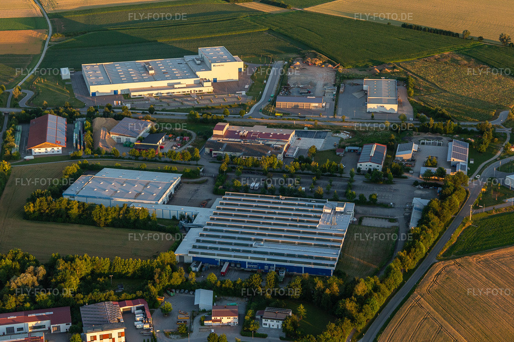 Luftbild: Amvian Automotive (Europe) in Geiselhöring im Bundesland Bayern in Deutschland. Foto: IMG_133368.jpg vom 03.07.2022 durch Werner Riehm/FLY-FOTO.deGlobal Full-service Supplier of Seating Structures & Mechanisms