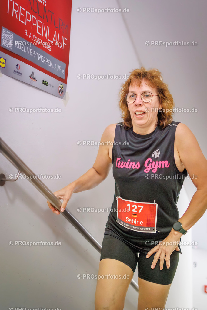 KölnTurm Treppenlauf; Köln, 03.08.2025 | Impressionen vom KölnTurm Treppenlauf am 03.08.2025 in Köln (Nordrhein-Westfalen). 