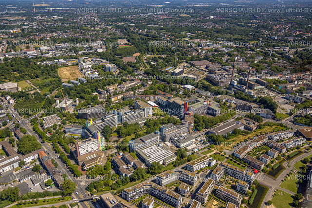 Essen230702961 | Luftbild, Universität Duisburg-Essen, Nordviertel, Essen, Ruhrgebiet, Nordrhein-Westfalen, Deutschland