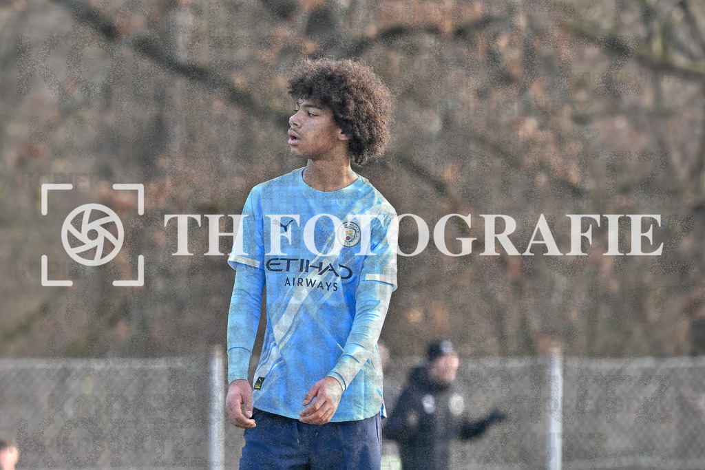 GER, Manchester City - FC Basel, Fussball, PS-Immo-Cup 2026,U14 Feldturnier, 17.01.2026 | City, Basel