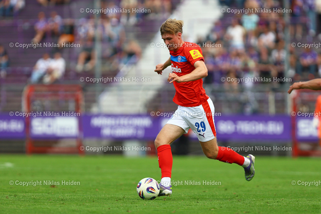 NH_VfLOsnabrück_HolsteinKiel_Testspiel_26072025 | #29 Niklas Niehoff (Holstein Kiel)Fußball I Herren I Testspiel I Saison 2025-2026  I VfL Osnabrück - Holstein Kiel I 26.07.2025 I Stadion Bremer Brücke