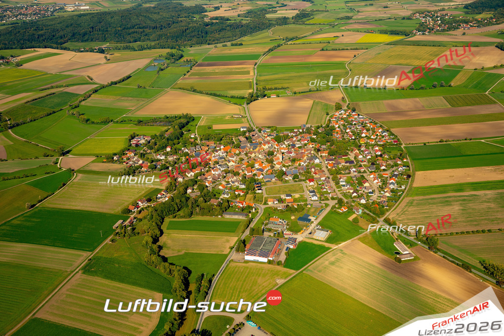 Das Luftbild zeigt :  Wettringen - Die Luftaufnahme wurde 2023 vom UL-Flugzeug aus erstellt ( keine Drohne ) - Hochauflösende Luftaufnahme - Für grossformatige Ausdrucke geeignet. Die Geschenkidee !Mit Lizenz und Bildrechte bestellbar