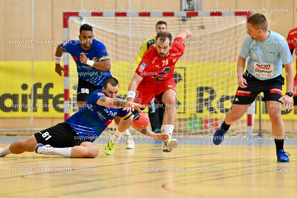 SC Ferlach vs. UHK Krems 17.2.2023 | #81 MILICEVIC Adrian, #28 FEICHTINGER Sebastian