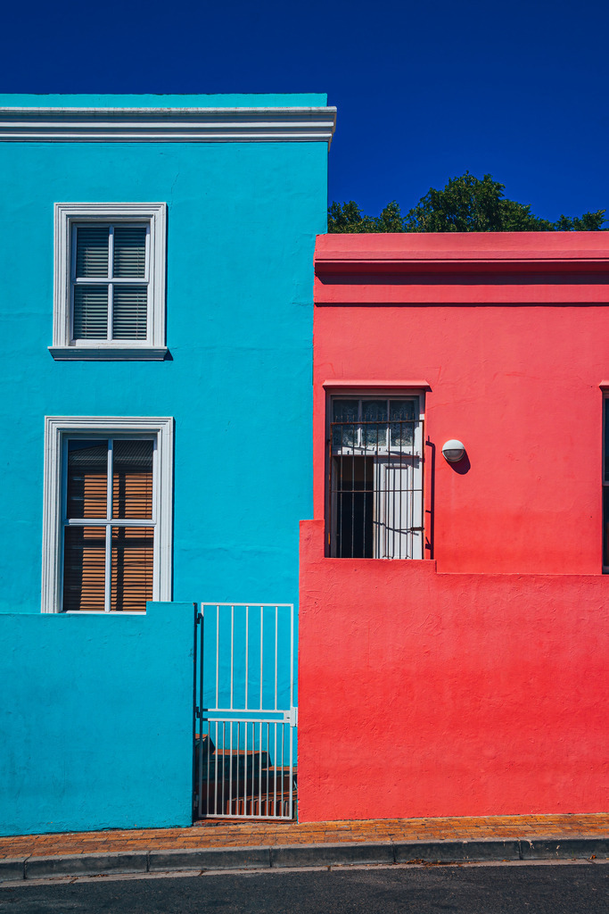Häuser im Bo-Kaap Viertel | Häuser im Bo-Kaap Viertel - Realisiert mit Pictrs.com