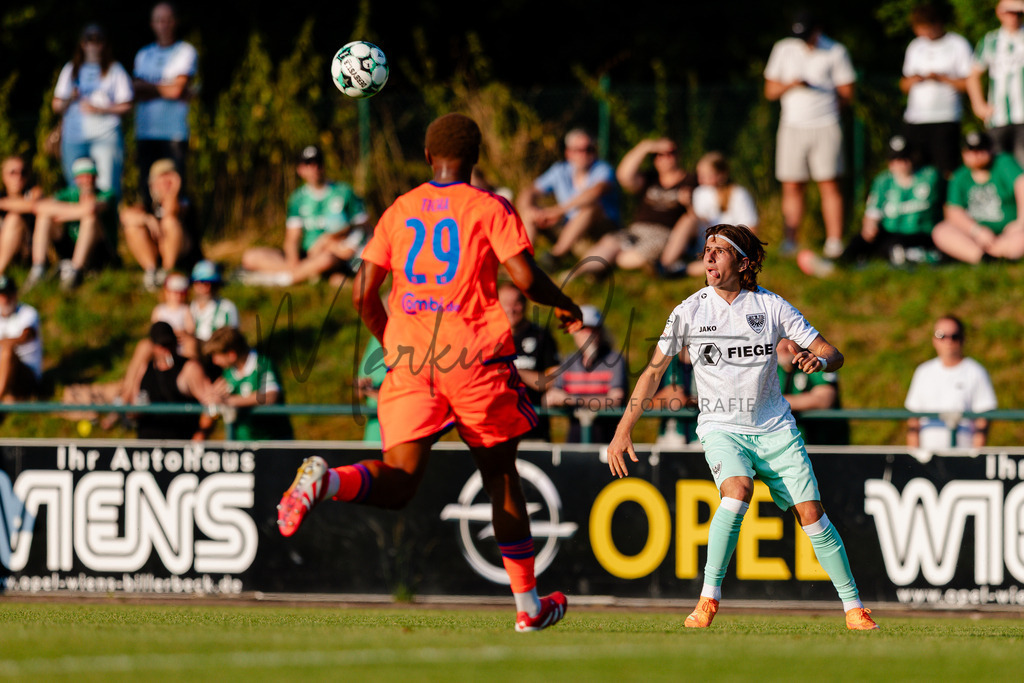 Testspiel, Saison 2026/27: SC Preußen Münster - Kickers Emden | Billerbeck, 10.07.2026: Testspiel, SC Preußen Münster gegen Kickers Emden auf der Anlage des DJK Billerbeck in Billerbeck. Foto: sportfotografie.ms | Markus Paletta - Realisiert mit Pictrs.com