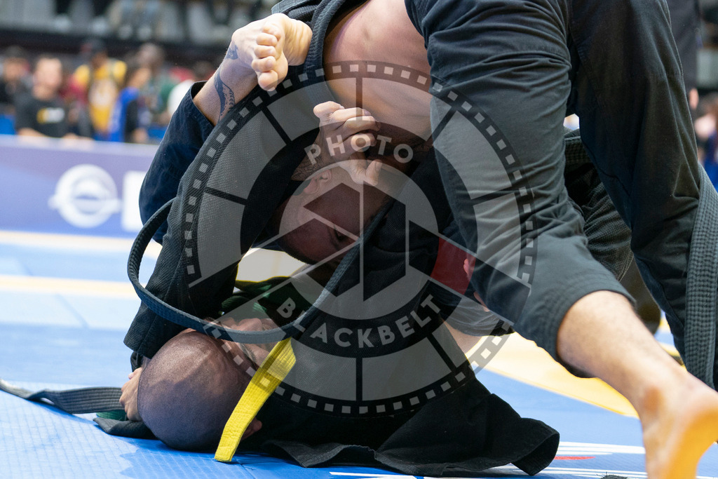 20240126PBB1149 | Fighters compete during the Brazilian Jiu-Jitsu European Championship of the IBJJF in Paris, France, on January 26, 2024.