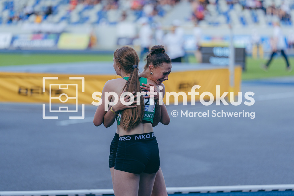 DM U23 U18 Bochum 2026 | Lina Mühlenbrink (SC DHfK Leipzig), Startnummer 1306, wU18 100-Meter-Lauf Finale, Deutsche Meisterschaften der U18 &amp; U23 2026, Lohrheidestadion Bochum-Wattenscheid, 04.07.2026 Foto: Marcel Schwering / sportimfokus - Realisiert mit Pictrs.com