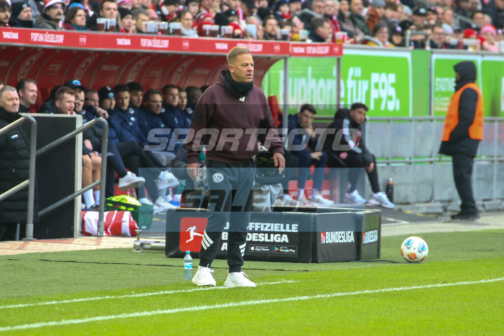 Fortuna Düsseldorf  Saison 25/26 - © Sportfoto-Sale (MK) | Markus Anfang (Trainer Fortuna Düsseldorf) - Fortuna Düsseldorf - SC Paderborn Saison 25/26 - © Sportfoto-Sale (MK) - Realisiert mit Pictrs.com