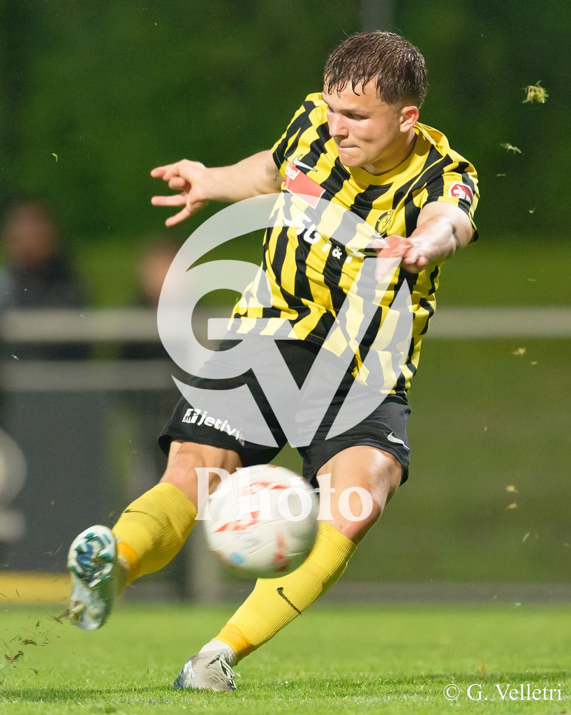Match de barrage - Meyrin FC v GC Zürich U-21 | during the Match de barrage game between Meyrin FC and GC Zürich U-21 at Stade des Arbères in Meyrin, Switzerland
