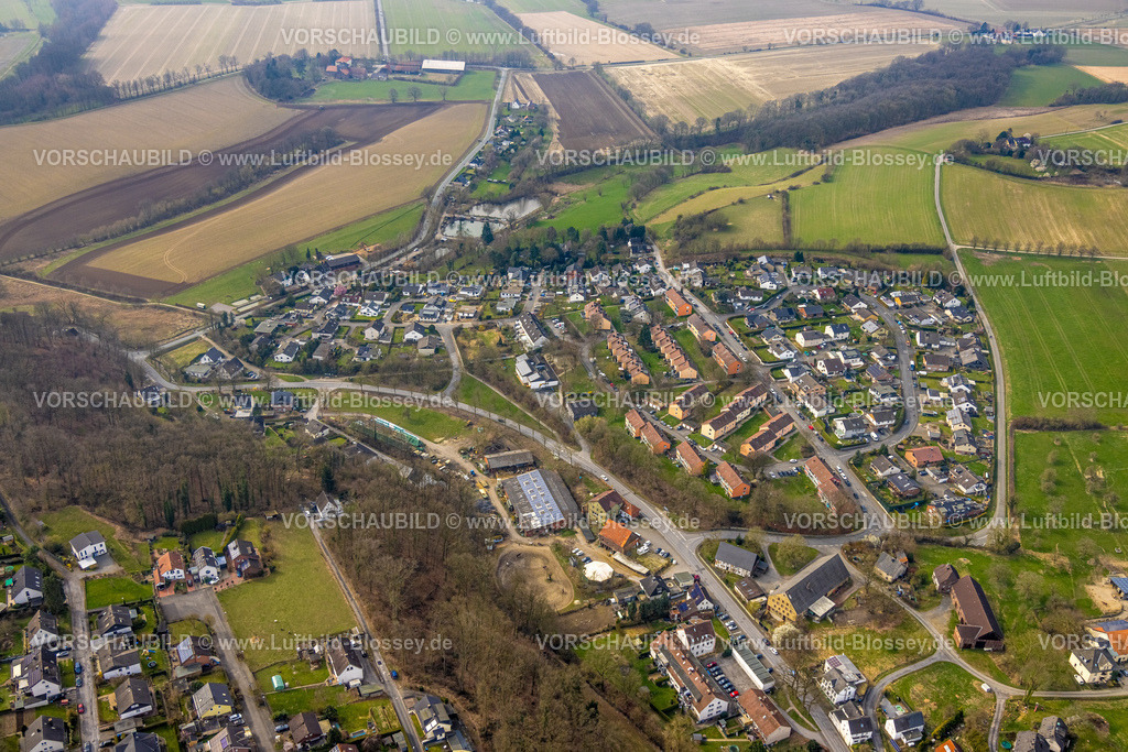 Wickede240307796 | Luftbild, Wohngebiet Wiehagen, Wickeder Straße und Walkenbrügger Weg, Wickede/Ruhr, Nordrhein-Westfalen, Deutschland
