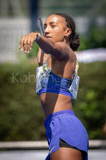 Multisport Event; Ratingen, 28.06.2026 | RATINGEN, GERMANY - JUNE 28, 2026 : Nafissatou Thiam (BEL / Belgium) competes in the heptathlon’s javelin throw during the Multisport Event at Stadion Ratingen on June 28, 2026 in Ratingen, Germany.