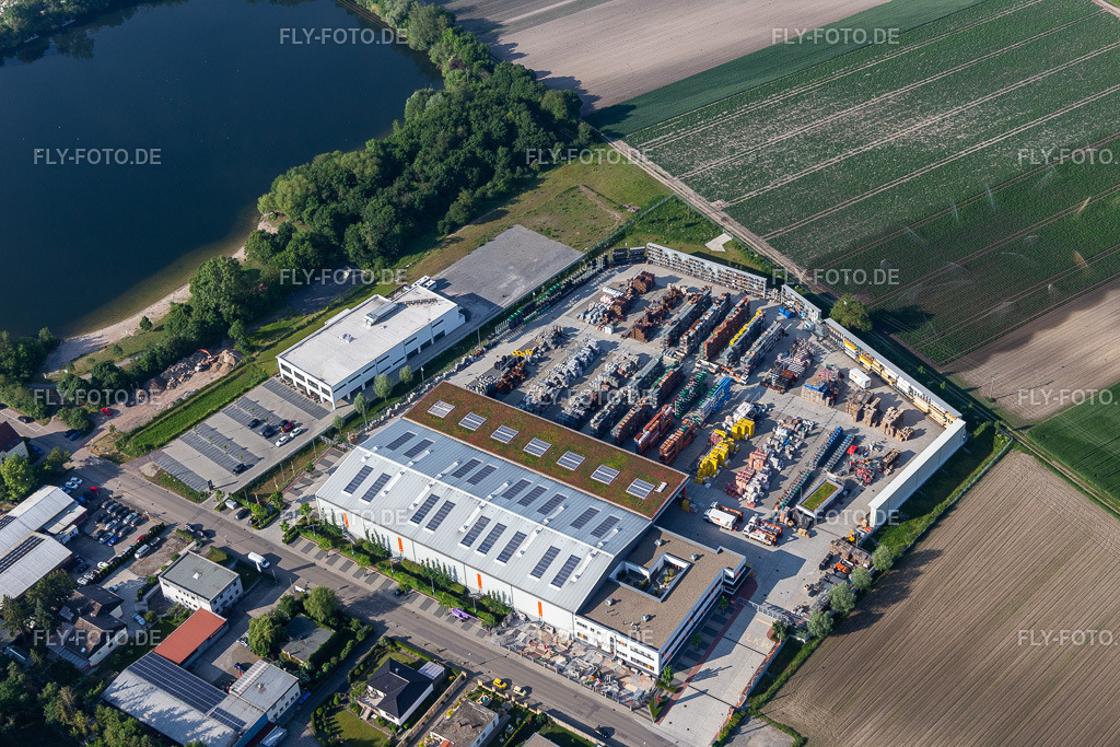 Union Bauzentrum Hornbach | Luftbild: Union Bauzentrum Hornbach in Neuhofen im Bundesland Rheinland-Pfalz in Deutschland. Foto: IMG_114214.jpg vom 26.05.2019 durch Werner Riehm/FLY-FOTO.de - Realisiert mit Pictrs.com