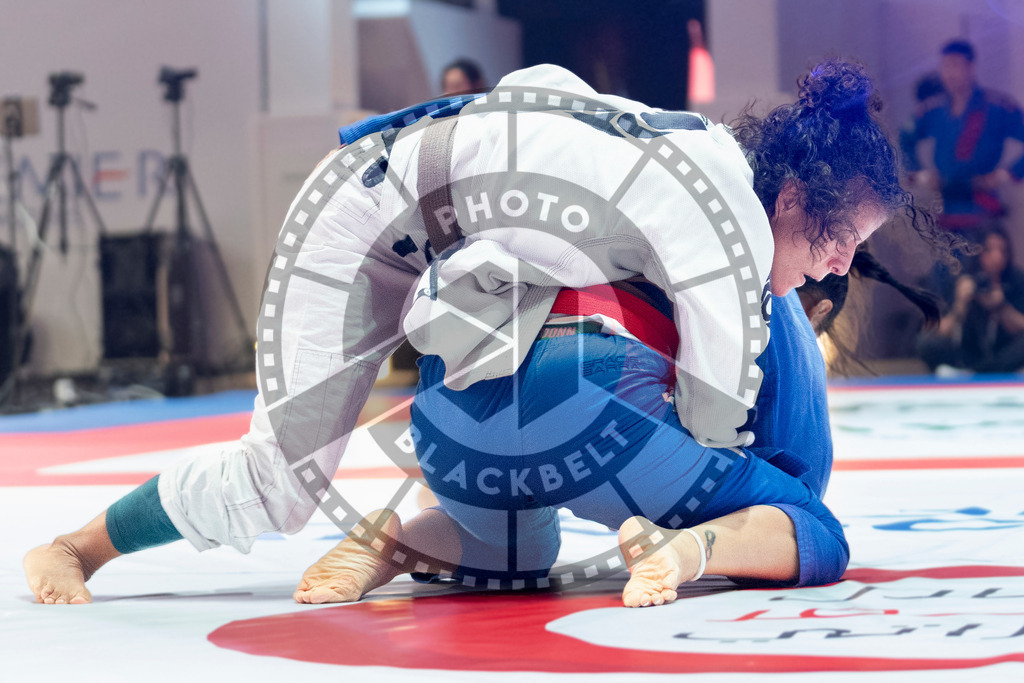 20231107PBB3854 | Fighters compete during the AJP World Master Championship in the Mubadala Arena in Abu Dhabi, Arab United Emirates, on November 7, 2023.