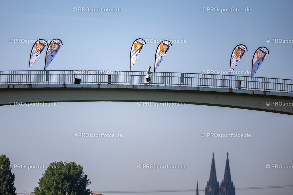 ASV OBI Brueckenlauf 2023 ; 10.09.2023 | Impressionen im Bereich des Katzenbuckels und des Rheinparks; ASV OBI Brueckenlauf 2023  am 10.09.2023 im Bereich Katzenbuckel und Rheinpark in Koeln/Deutschland. Photo: Ulrich Fassbender